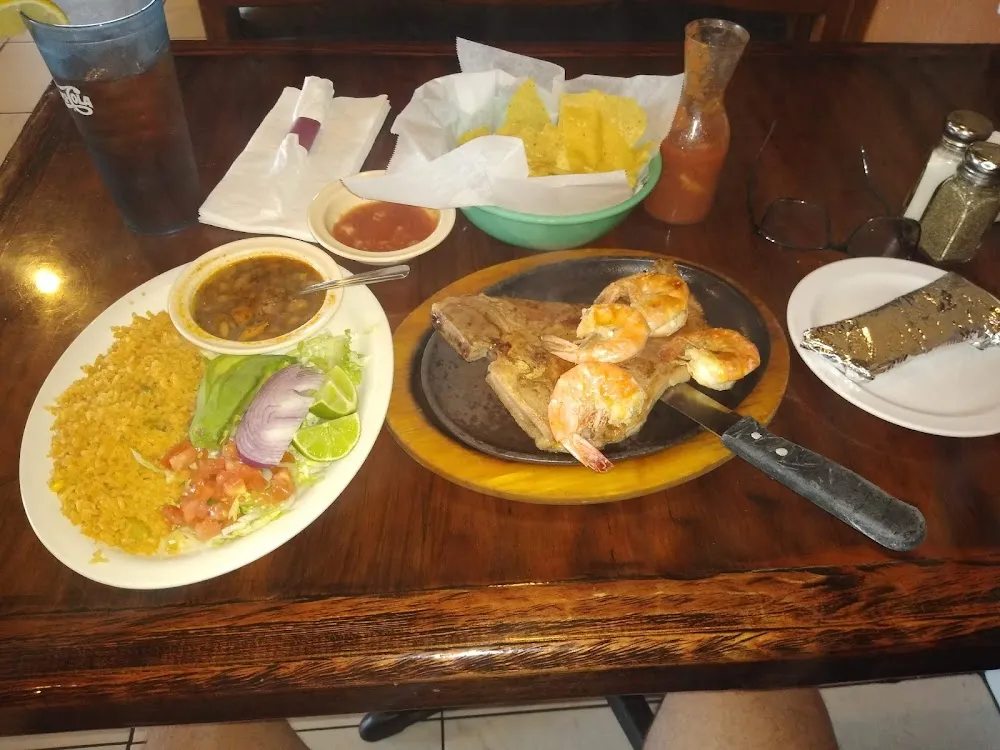 Steak and Shrimp